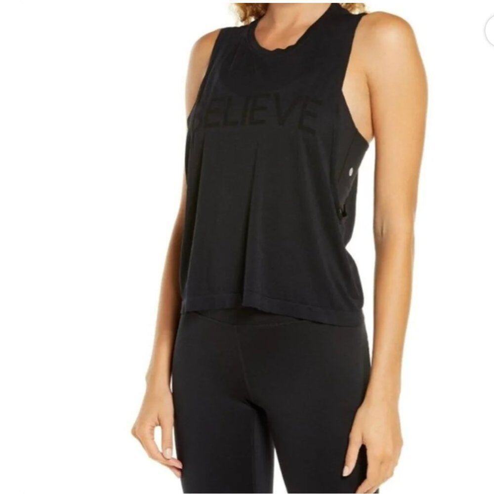 Spiritual Gangster Active Flow Top With Stars